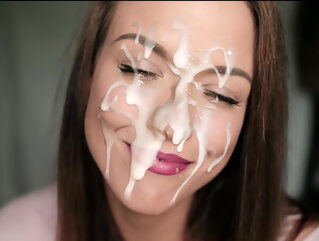  ASMR CUMSHOT bukkake 